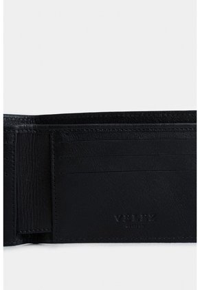 Billetera Hibiscus De Cuero Para Hombre Grabado Abeja Billetera Hibiscus De Cuero Para Hombre Grabado Abeja Negro VÉLEZ
