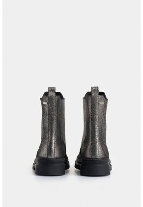 Botines Orión De Cuero Folia Para Mujer Silueta Chelsea Botines Orión De Cuero Folia Para Mujer Silueta Chelsea Plata 40 VÉLEZ