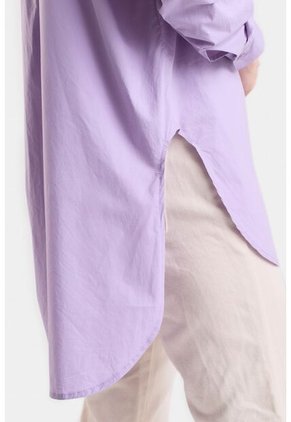 Camisa Iris En Tejido Plano Para Mujer Silueta Oversized Camisa Iris En Tejido Plano Para Mujer Silueta Oversized Lila XL Vélez