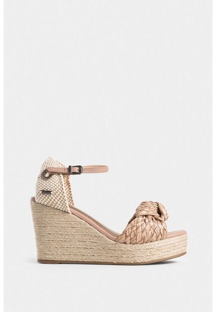 Sandalias Plataforma Amatista De Fibra Natural Para Mujer Con Capellada En Yute Sandalias Plataforma Amatista De Fibra Natural Para Mujer Con Capellada En Yute Arena 40 VÉLEZ