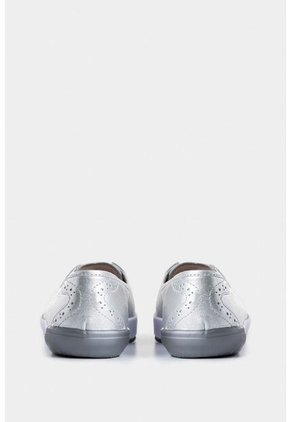 Tenis Planos Atenas De Cuero Para Mujer Casual Tenis Planos Atenas De Cuero Para Mujer Casual Plata 39 Vélez