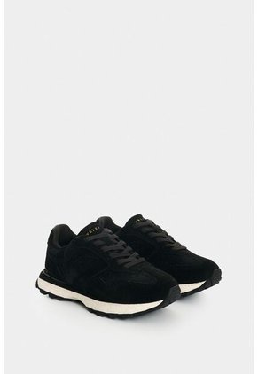 Tenis De Cuero Carnaza Para Mujer Sahara Tenis De Cuero Carnaza Para Mujer Sahara Negro 34 VÉLEZ