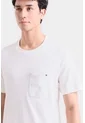 Camiseta En Algodón Para Hombre Bolsillo Cuero Camiseta En Algodón Para Hombre Bolsillo Cuero Blanco XXL VÉLEZ de Vélez