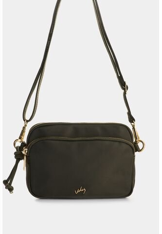 Manos Libres En Lona Y Cuero Para Mujer Tabata Manos Libres En Lona Y Cuero Para Mujer Tabata Verde Oliva VÉLEZ Vélez