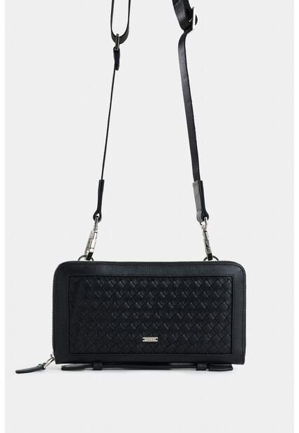 Manos Libres Elba De Cuero Para Hombre Tejido Frontal Manos Libres Elba De Cuero Para Hombre Tejido Frontal Negro Vélez