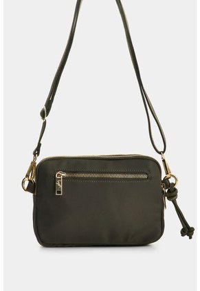 Manos Libres En Lona Y Cuero Para Mujer Tabata Manos Libres En Lona Y Cuero Para Mujer Tabata Verde Oliva VÉLEZ