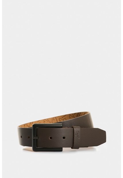 Cinturón Unifaz Vértice De Cuero Para Hombre Diseño Rayas Cinturón Unifaz Vértice De Cuero Para Hombre Diseño Rayas Cafe 30 VÉLEZ