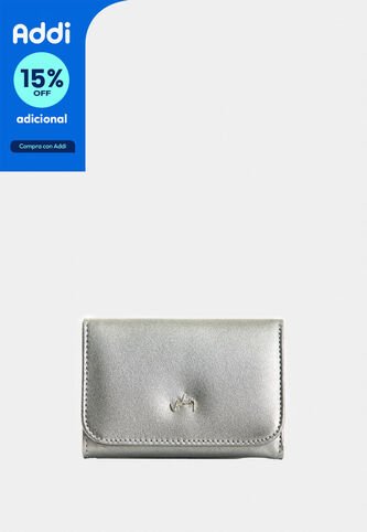 Billetera De Cuero Grabado Para Mujer Verona Billetera De Cuero Grabado Para Mujer Verona Grafito VÉLEZ Vélez