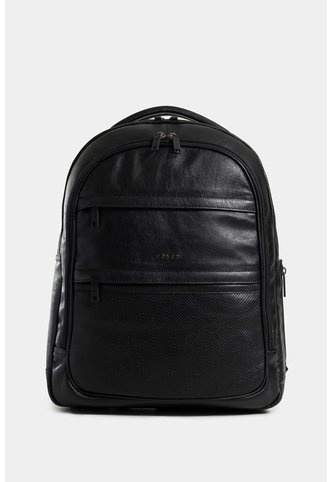 Morral Waterproof 2 De Cuero Para Hombre Cremallera Bidireccional Morral Waterproof 2 De Cuero Para Hombre Cremallera Bidireccional Negro VÉLEZ Vélez
