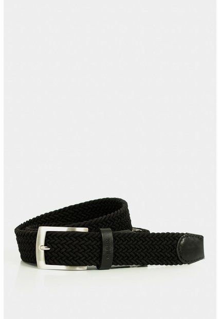 Cinturón Unifaz Cordón Por Cuero Para Hombre Trenza Cinturón Unifaz Cordón Por Cuero Para Hombre Trenza Negro 44 VÉLEZ