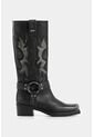 Botas Venus De Cuero Para Mujer Silueta Biker Botas Venus De Cuero Para Mujer Silueta Biker Negro 41 VÉLEZ de Vélez