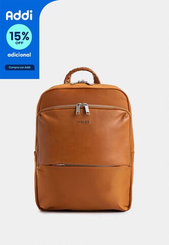 Morral Marfilo De Cuero Y Nylon Para Mujer Manija Trenzada Morral Marfilo De Cuero Y Nylon Para Mujer Manija Trenzada Miel VÉLEZ Vélez