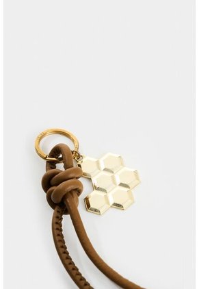 Llavero Terra De Cuero Para Mujer Dije Panal Llavero Terra De Cuero Para Mujer Dije Panal Miel VÉLEZ