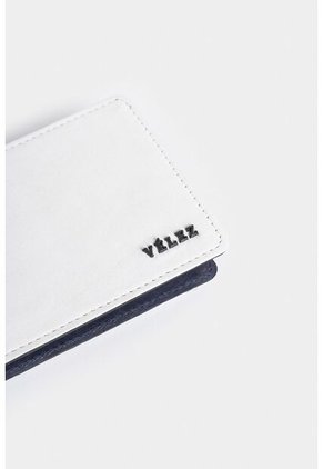 Porta Billetes Gaia De Cuero Para Hombre Personalización Porta Billetes Gaia De Cuero Para Hombre Personalización Blanco VÉLEZ