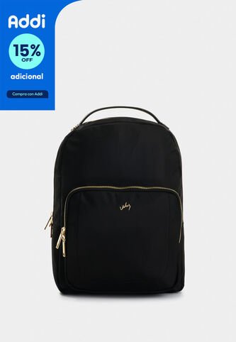 Morral Púrpura En Lona Para Mujer Casual Morral Púrpura En Lona Para Mujer Casual Negro VÉLEZ Vélez