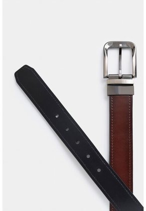 Cinturón Doble Faz De Cuero Vintage Cinturón Doble Faz De Cuero Vintage Miel 40 VÉLEZ