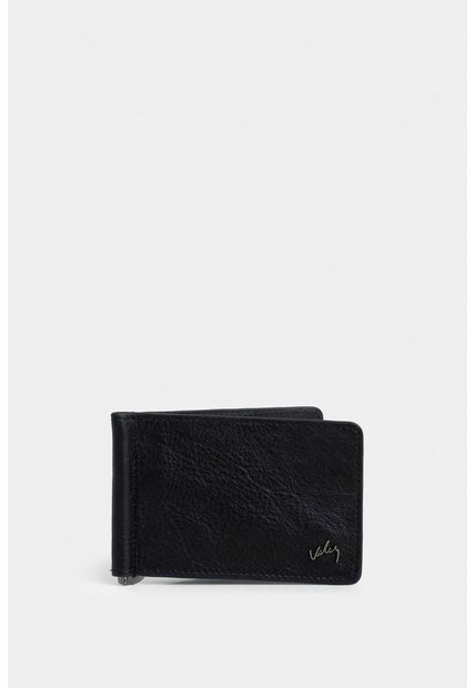 Porta Billetes Spello De Cuero Para Hombre Gancho Metálico Porta Billetes Spello De Cuero Para Hombre Gancho Metálico Negro VÉLEZ