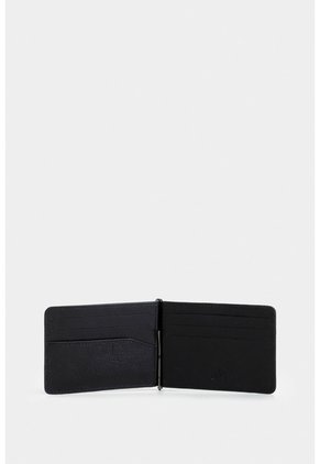 Porta Billetes Spello De Cuero Para Hombre Gancho Metálico Porta Billetes Spello De Cuero Para Hombre Gancho Metálico Negro VÉLEZ