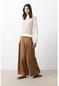 Sweater Tejido Taroa Para Mujer Semi Cropped Sweater Tejido Taroa Para Mujer Semi Cropped Crema S VÉLEZ de Vélez