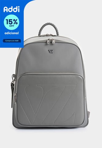 Tula Morral Legacy De Cuero Y Nylon Para Mujer Tag Para Viaje Tula Morral Legacy De Cuero Y Nylon Para Mujer Tag Para Viaje Gris VÉLEZ Vélez