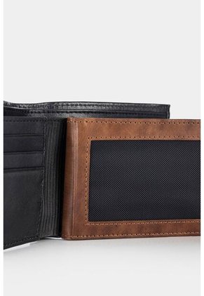 Billetera Salvaje De Cuero Para Hombre Monedero Interno Billetera Salvaje De Cuero Para Hombre Monedero Interno Negro VÉLEZ