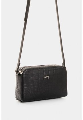 Manos Libres De Cuero Grabado Para Mujer Verona Manos Libres De Cuero Grabado Para Mujer Verona Negro VÉLEZ