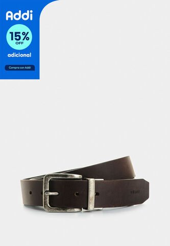 Cinturón Doble Faz De Cuero Para Hombre Efos Cinturón Doble Faz De Cuero Para Hombre Efos Cafe 32 VÉLEZ Vélez