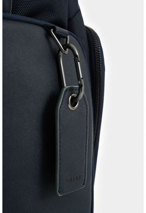 Morral Security De Lona Para Hombre Detalles En Cuero Morral Security De Lona Para Hombre Detalles En Cuero Azul Oscuro VÉLEZ
