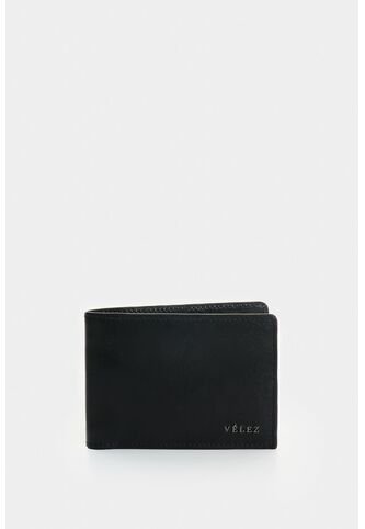 Billetera De Cuero Para Hombre Tessa Billetera De Cuero Para Hombre Tessa Negro VÉLEZ Vélez