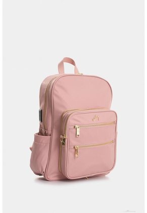 Morral Broni De Lona Para Mujer Versátil Morral Broni De Lona Para Mujer Versátil Rosado VÉLEZ