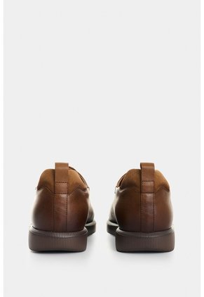 Zapato De Cordón En Cuero Envejecido Para Hombre Nacar 2.0 Zapato De Cordón En Cuero Envejecido Para Hombre Nacar 2.0 Miel 45 VÉLEZ