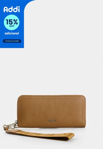 Billetera Porta Chequera De Cuero Para Mujer Arezzo Billetera Porta Chequera De Cuero Para Mujer Arezzo Miel VÉLEZ Vélez