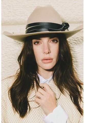 Sombrero Texano En Lana Para Mujer Malboro Nila Sombrero Texano En Lana Para Mujer Malboro Nila Arena S VÉLEZ Vélez