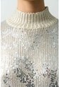 Sweater Tejido De Cuello Alto Para Mujer Nacarina Sweater Tejido De Cuello Alto Para Mujer Nacarina Gris XL VÉLEZ de Vélez