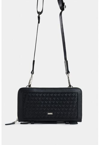 Manos Libres Elba De Cuero Para Hombre Tejido Frontal Manos Libres Elba De Cuero Para Hombre Tejido Frontal Negro VÉLEZ Vélez