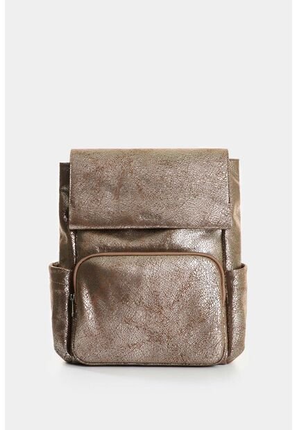 Morral De Cuero Folia Para Mujer Zermat Morral De Cuero Folia Para Mujer Zermat Plata VÉLEZ