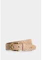 Cinturón Unifaz Aka 2.0 De Cuero Para Mujer Grabado Cinturón Unifaz Aka 2.0 De Cuero Para Mujer Grabado Beige XL VÉLEZ de Vélez