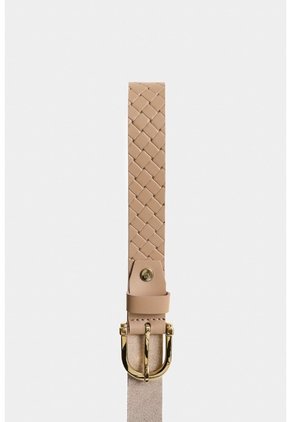 Cinturón Unifaz Aka 2.0 De Cuero Para Mujer Grabado Cinturón Unifaz Aka 2.0 De Cuero Para Mujer Grabado Beige XL VÉLEZ