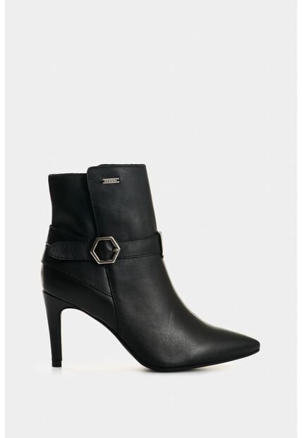 Botines Calix De Cuero Para Mujer Silueta Office Botines Calix De Cuero Para Mujer Silueta Office Negro 38 VÉLEZ