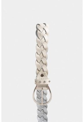 Cinturón Unifaz Papyris 2.0 De Cuero Para Mujer Trenzado Cinturón Unifaz Papyris 2.0 De Cuero Para Mujer Trenzado Blanco XL VÉLEZ