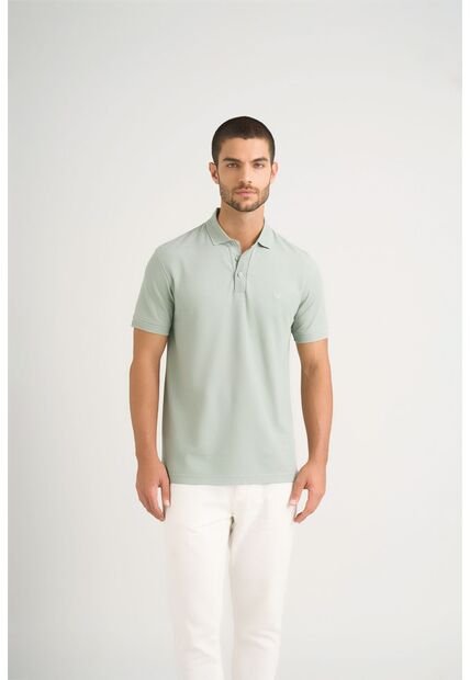 Polo Casual Algodón Pima Polo Casual Algodón Pima Agua Marina S Vélez