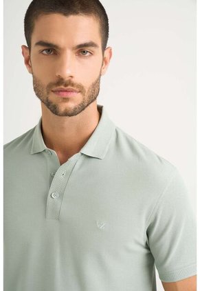 Polo Casual Algodón Pima Polo Casual Algodón Pima Agua Marina S Vélez