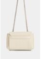 Manos Libres Mini Lili De Cuero Para Mujer Con Cadena Manos Libres Mini Lili De Cuero Para Mujer Con Cadena Blanco VÉLEZ de Vélez