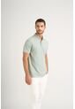 Polo Casual Algodón Pima Polo Casual Algodón Pima Agua Marina S Vélez de Vélez