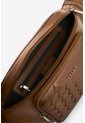 Riñonera Mini De Cuero Con Detalle Tejido Para Hombre Brunet 2.0 Riñonera Mini De Cuero Con Detalle Tejido Para Hombre Brunet 2.0 Miel VÉLEZ de Vélez