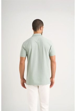 Polo Casual Algodón Pima Polo Casual Algodón Pima Agua Marina S Vélez