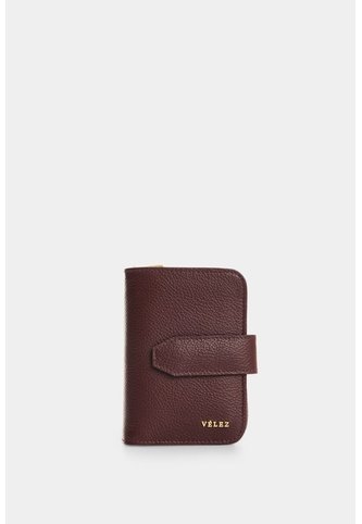Billetera En Cuero Para Mujer Hiedra Billetera En Cuero Para Mujer Hiedra Vinotinto VÉLEZ Vélez