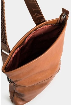 Manos Libres Uyuni De Cuero Para Mujer Silueta Mórbida Manos Libres Uyuni De Cuero Para Mujer Silueta Mórbida Miel Vélez