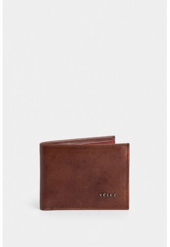 Billetera Ontario 3.0 De Cuero Para Hombre Detalle Contraste Billetera Ontario 3.0 De Cuero Para Hombre Detalle Contraste Miel VÉLEZ Vélez