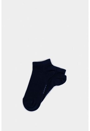 Calcetines Tobilleros Lines 3 De Algodón Para Hombre Detalle Acanalado Calcetines Tobilleros Lines 3 De Algodón Para Hombre Detalle Acanalado Azul Oscuro XS VÉLEZ